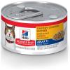 Hill’s Science Diet Adult 7+, Senior Adult 7+ Premium Nutrition, Wet Cat Food, Turkey Minced, 2.9 oz Can, Case of 24(Chicken Minced)