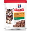 Hill’s Science Diet Kitten, Kitten Premium Nutrition, Wet Cat Food, Chicken Stew, 2.8 oz Pouch, Case of 24(Chicken Stew)