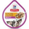Hill’s Science Diet Small & Mini, Senior Adult 7+, Small & Mini Breeds Senior Premium Nutrition, Wet Dog Food, Chicken & Vegetables Stew, 3.5 oz Tray, Case of 12(Chicken & Vegetables Stew)