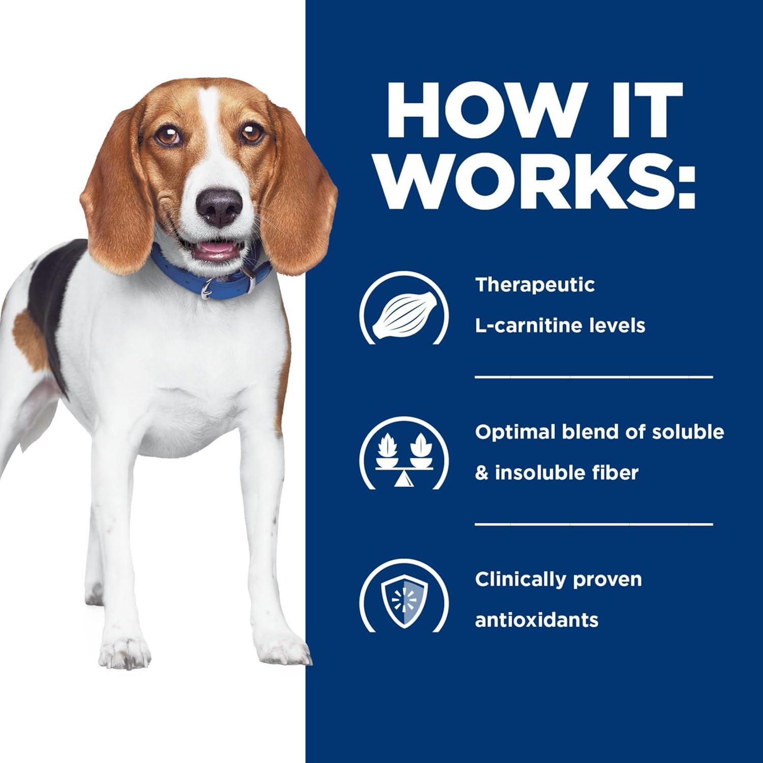 imageHills Prescription Diet rd Weight Reduction Wet Dog Food Veterinary Diet 123 oz Cans 12Pack