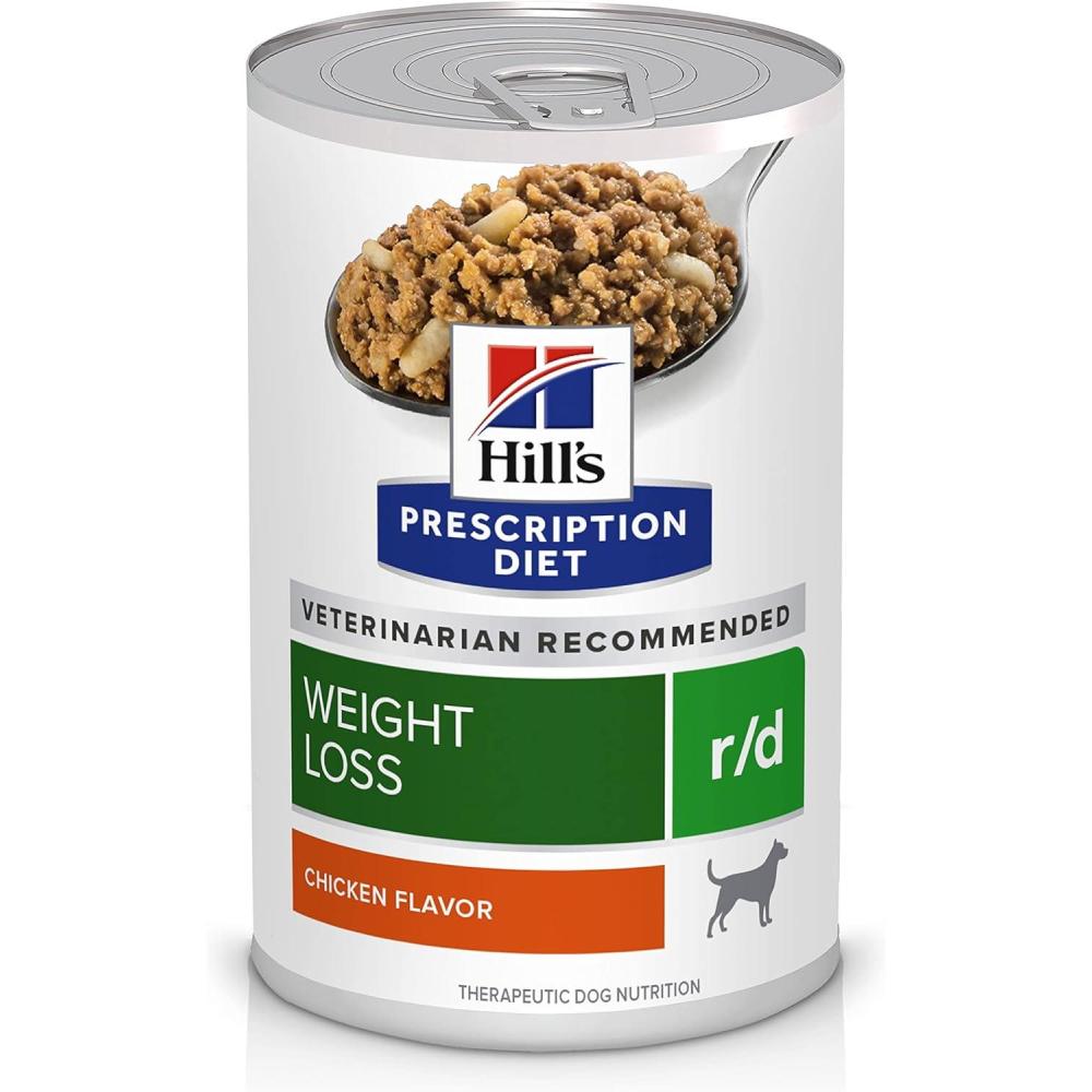 imageHills Prescription Diet rd Weight Reduction Wet Dog Food Veterinary Diet 123 oz Cans 12Pack